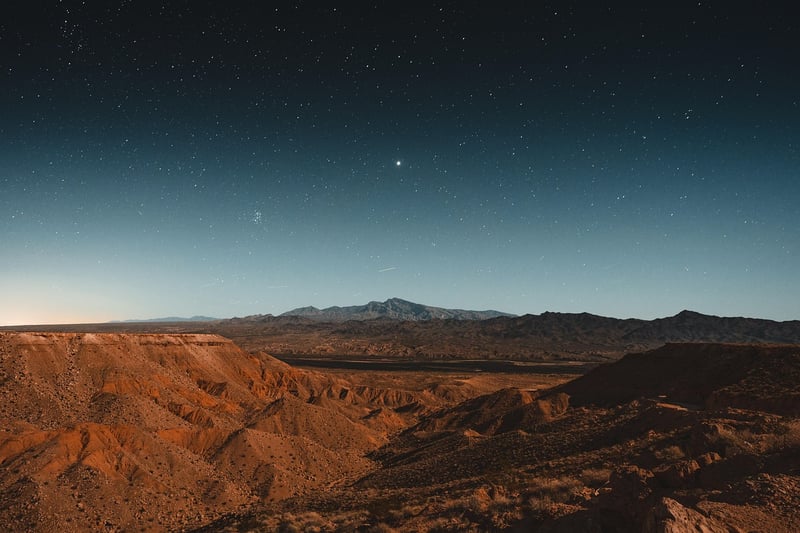 Futuristic Planet Landscape
