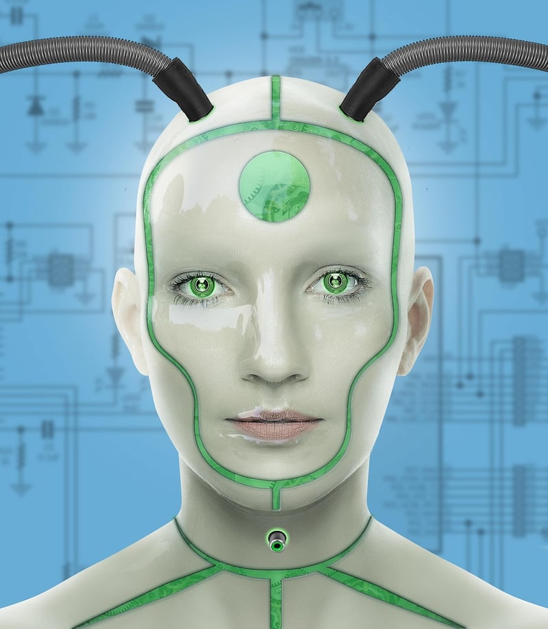 Futuristic Robot Technology